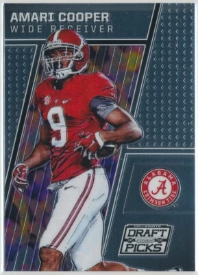 Amari Cooper - Alabama Crimson Tide - 2016 Prizm Draft Picks - Base - #7 - Image 1 of 2