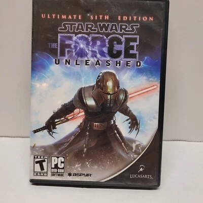 Star Wars The Force Unleashed Ultimate Sith Edition PC Factory Rare Nice 2 disk  - Image 1 of 4