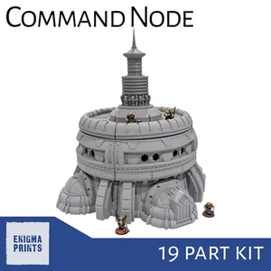 Command Node - 28mm 3D Printed Squat Terrain for Tabletop Wargaming - Picture 1 of 12