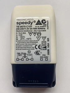 tridonic speedy 12v lighting Transformer Dimmable halogen 230-240v 20-70W - Picture 1 of 6