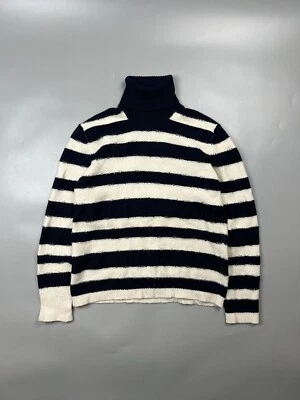 Men's Diesel Turtleneck Wool Alpaca Blend Striped Sweater Size M (Y0562) - Image 1 of 4