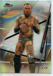 2020 Topps WWE Finest REFRACTOR Parallel #3 Aleister Black - Raw - Picture 1 of 2