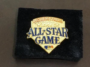 PIN DE PRENSA OFICIAL 1992 BÉISBOL ALL STAR GAME SAN DIEGO CASI COMO NUEVO - Imagen 1 de 4