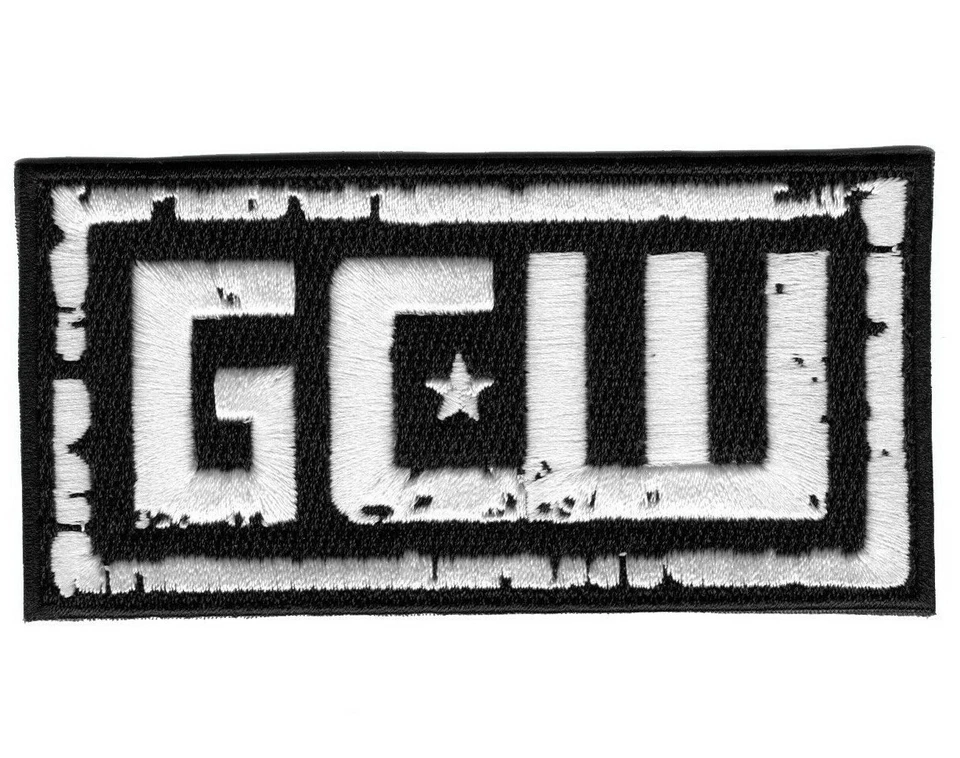 🔥 4" GCW Game Changer Wrestling Iron-on Pro Logo PATCH! NICK F'N GAGE HARDCORE - Image 1 of 1