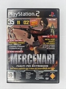 11 Demo Giocabili Mercenaries PS2 PLAYSTATION 2 Italian Eng Pal - Picture 1 of 3