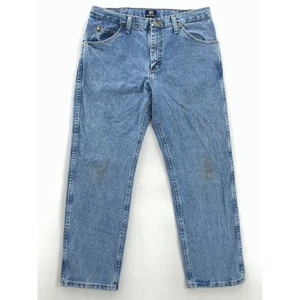 Wrangler Herren 47MWZ Jeans Blau Regular Fit Taschen Classic Rise Denim 33 x 30 - Bild 1 von 9