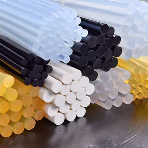 Clear Black Hot Melt Glue Gun Sticks 7mm / 11mm x 300mm Long For Craft Adhesive - Picture 1 of 23