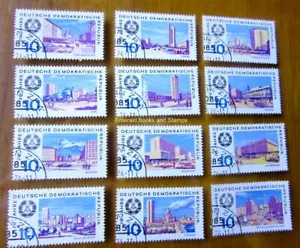 EBS East Germany DDR 1969 - 20 years DDR (I) - Michel 1495-1506 CTO - Picture 1 of 1