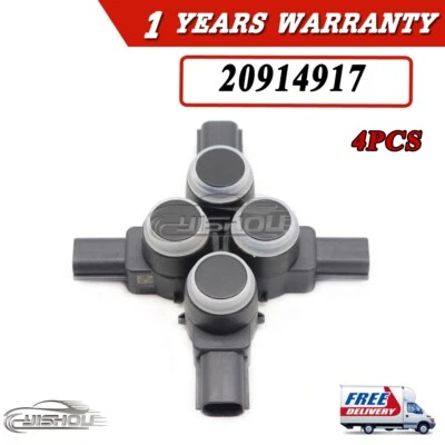 20914917 4x Black Color For Cadillac CTS SRX ELR 2008-2015 Parking Assist Sensor - Изображение 1 из 4
