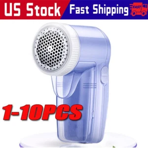 Electric Clothes Lint Pill Fluff Remover Fabrics Sweater Fuzz Shaver Household - Picture 1 of 10
