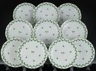 SET 10 HEREND HUNGARY PERSIL PATTRN HAND PAINTED PORCELAIN SALAD LUNCHEON PLATES
