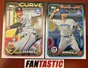 2024 Topps Pro Debut Baseball Base Card YOU PICK PD-1 to PD-200 - Picture 1 of 2