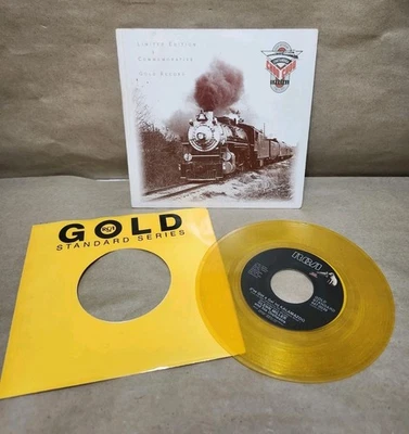 Glenn Miller Limited Edition Gold Record 45 rpm Vinyl 50 Year Anniversary 1991 Foto 1 de 4