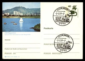 Mayfairstamps Germany 1977 Salem Baden Boats Postcard aas_96079 - Picture 1 of 2