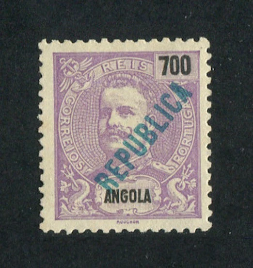 Portugal Angola 1914 D. CARLOS #166 MH NO GUM FVF - Image 1 of 1