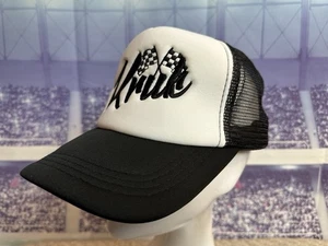 Vintage KRUK Racing Flaggen Motor Cross Auto Auto Schaumstoff Snapback grün neu - Bild 1 von 10