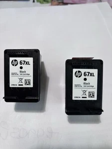 Original Hp Black Ink Cartridge 67Xl One Is Brand New. 3790￼ - Picture 1 of 5