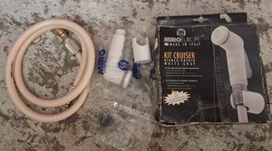 Miro Cruiser Bidet Spruzzatore Shataffa Bianco Italia con Tubo Bagno Bidet WC - Foto 1 di 10