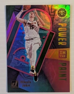 DONRUSS 20-21 POWER IN THE PAINT NIKOLA JOKIC, FRANQUEO CON SEGUIMIENTO GRATUITO - Imagen 1 de 3