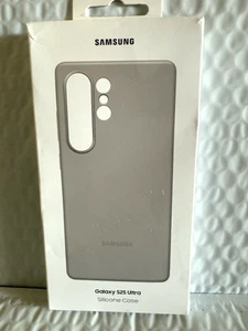 Genuine Samsung - Galaxy S25 Ultra Silicone Case - Gray  NEW!! - Picture 1 of 10