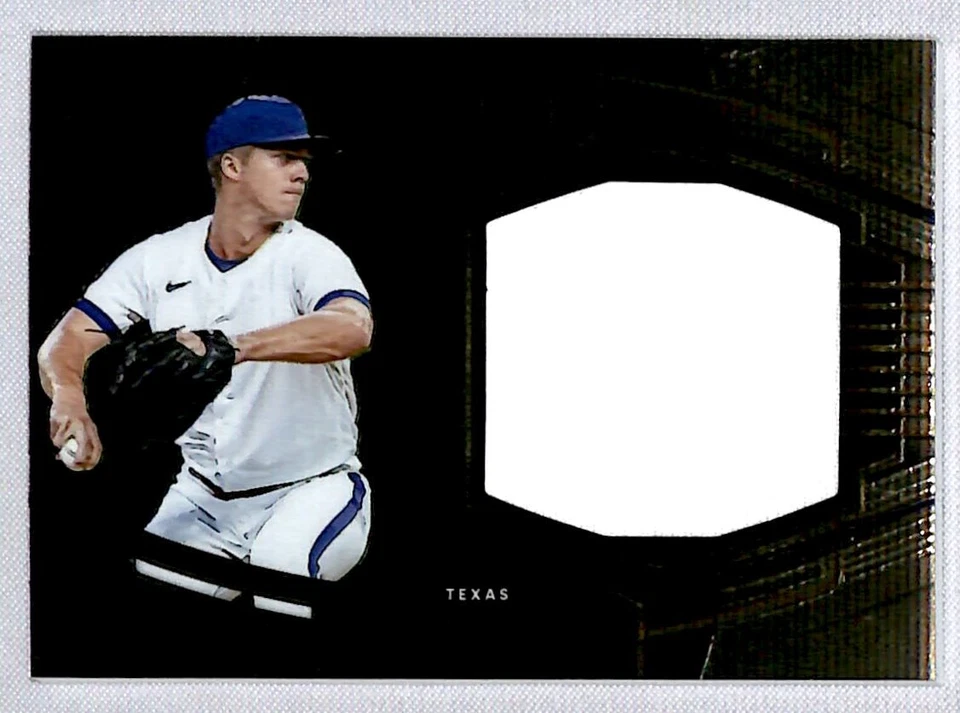Glenn Otto 2022 Panini Select Horizontal Rookie Jersey #HRJS-GO Texas Rangers - Image 1 of 2