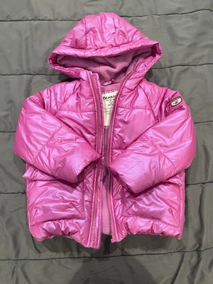 Pink / Shiny Bear paw  Jacket For Toddlers Girls Size 3T - Image 1 of 4