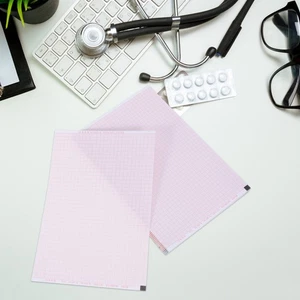 1 recarga de papel médico 210x140 mm para diagnóstico - Imagen 1 de 20