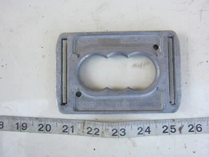 Walker 974077 500-AL BP Series Duplex Receptacle Floor Cover, Used - Picture 1 of 5