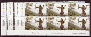 NUEVA ZELANDA 2008 CRÓNICAS DE NARNIA, PRÍNCIPE CASPIO PLACAS BLOQUES UM, MNH - Imagen 1 de 1