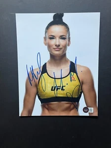 Maryna Moroz Hot autographed signed sexy! MMA UFC 8x10 photo Beckett BAS coa - Picture 1 of 1