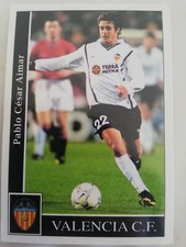 98 PABLO AIMAR / ROOKIE CARD / VALENCIA / LEAGUE CHIPS 2001 2002 / MUNDICROMO