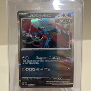 Roaring Moon 109/162 Holo Rare Temporal Forces Pokemon - Pack Fresh Near Mint NM - Picture 1 of 2