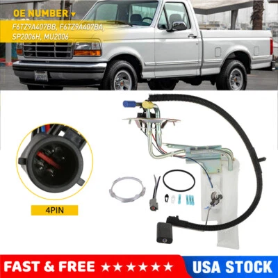Conjunto de módulo de bomba de combustible delantero para Ford F-150 F-250 F-350 F6TZ9A407BB 1992-1996 Foto 1 de 4