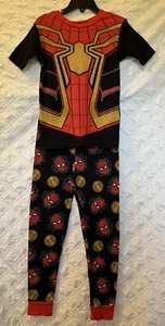 Spiderman 2pc Sleepwear Pajamas Size 8 Boys Marvel Studios Short Sleeve - Picture 1 of 3