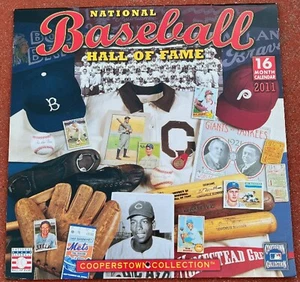 2011 National Baseball Hall of Fame 16 Month Calendar - Picture 1 of 10