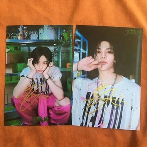 Foto HYUN-JIN de Stray Kids JJAM Autografiada Firmada Colección K-POP 4*6 2024A - Imagen 1 de 5