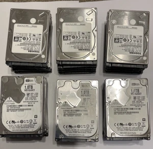 20x 1TB 2.5" 9.5mm BULK Laptop hard drives HDD 5400RPM Seagate WD Toshiba HGST - Picture 1 of 5