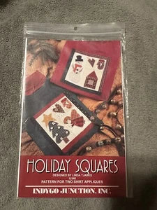 HOLIDAY SQUARES Camisa Apliques Patrones, Árboles, Ángeles Navidad Sudaderas - Imagen 1 de 6