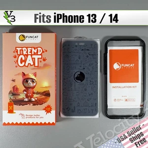 Protectores de Pantalla para iPhone 13/14 - Pack de 3 Cristal de Privacidad | FUNCAT - Imagen 1 de 9