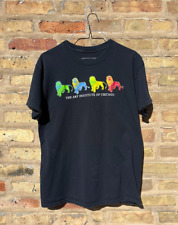 Vintage Art Institute of Chicago AIC "Rainbow Lions" Men's M T-Shirt