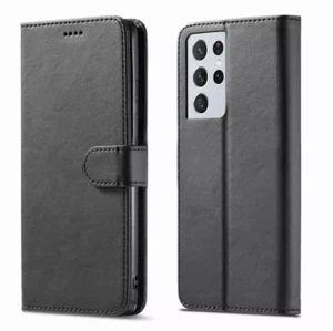 Magnetic Leather Wallet For Samsung Galaxy S7E S8/S9 + S10 S21 S20 FE Case COVER - Picture 1 of 3