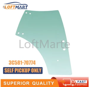 Left Hand Cab Glass Door 3C581-70774 fits Kubota M8540 M5040 M9540 M6040 M7040 - Picture 1 of 12