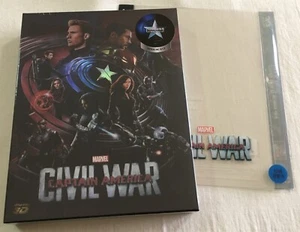 Captain America Civil War 3D - Novamedia Fullslip A Steelbook Blu-Ray | New - Bild 1 von 8