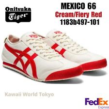 Onitsuka Tiger MEXICO 66 CREAM/FIERY RED 1183b497 101 UNISEX NEW!! Japan F/S