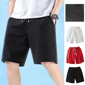 Pantalones Cortos Para Hombre Correr Correr Gimnasio Pantalones Cortos Atléticos Deportes Playa Pantalones □ - Imagen 1 de 28