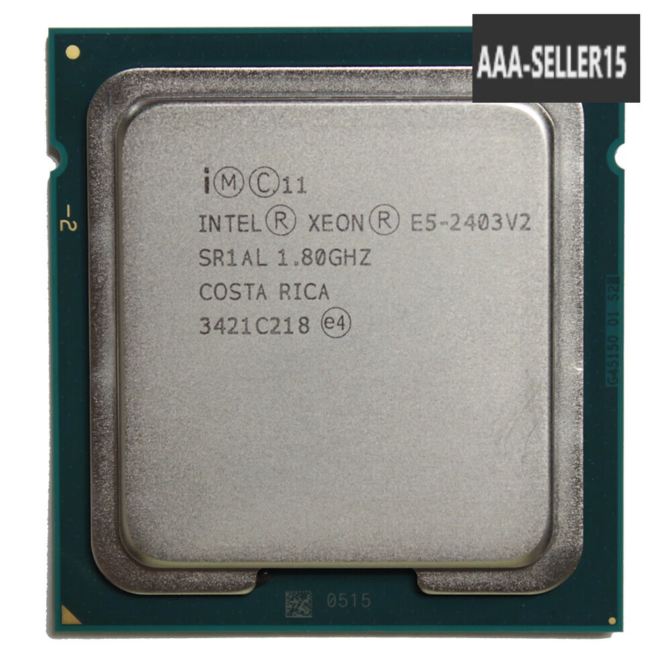 Intel Xeon E5-2403 V2 CPU 1.80 GHz Quad-Core 10M LGA-1356 Server SR1AL 80W - Image 1 of 1