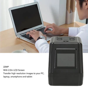 Film Slide Scanner Convert 135 126 110 Films Slides To Negatives JPG Photos Fit - Picture 1 of 22