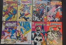 8PC MARVEL MISC LOT (8.0) SLEEPWALKER#2,3,5,8 DEATHLOK#6,7 X-MEN#39!! 1991