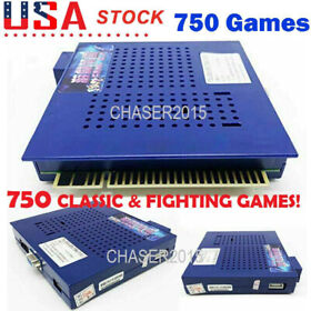 750 in 1 JAMMA Arcade Multi Game PCB Board Blue Elf VGA  US SELLER Multicade USA