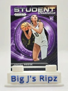 2024 Panini Prism Draft Picks Student Orientation Angel Reese Rookie Card Insert - Picture 1 of 2